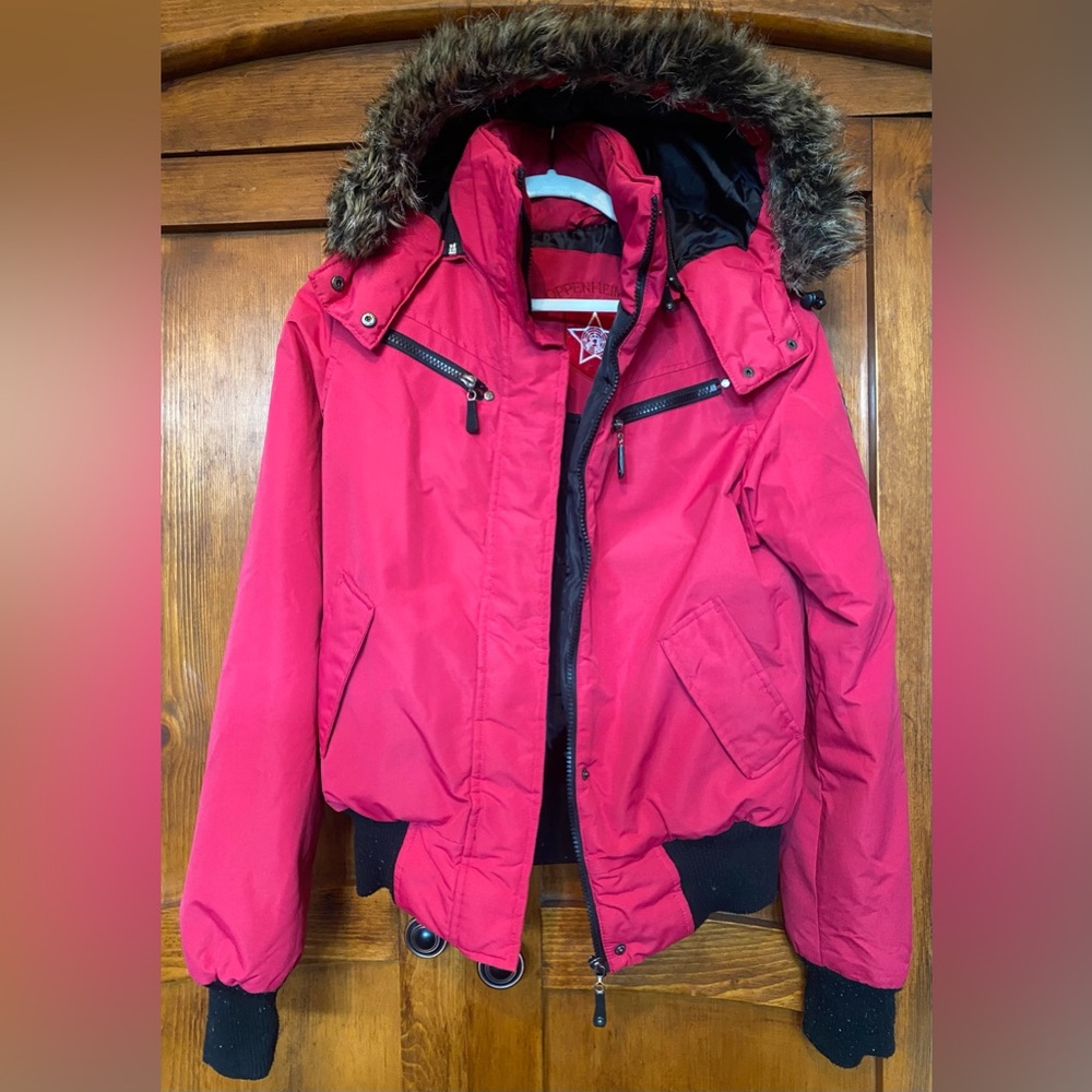 Oppenheimer Pink Arctic Expedition Bomber Jacket